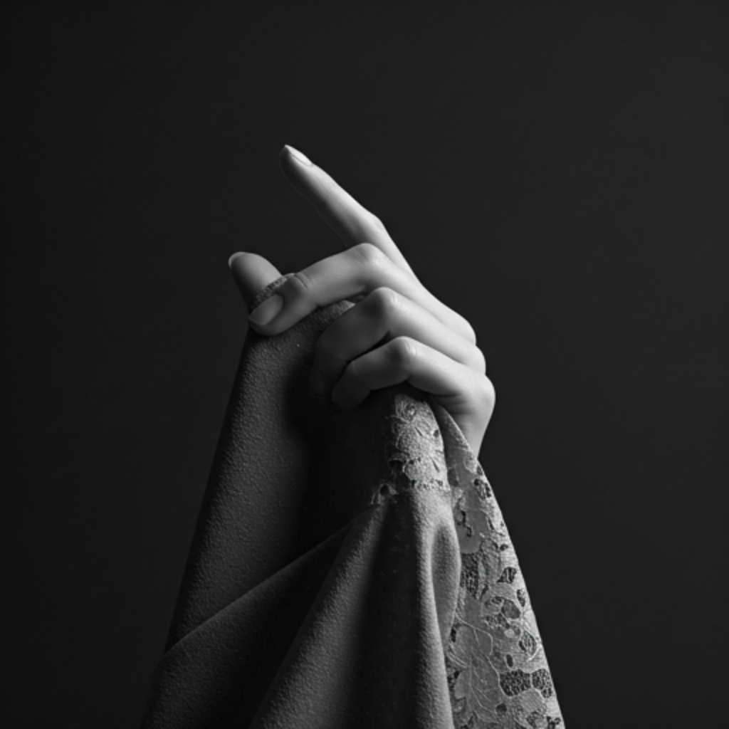 Handcrafted Lumina lace detail