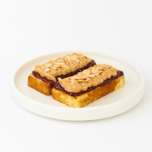 Peanut Butter Jam Toast