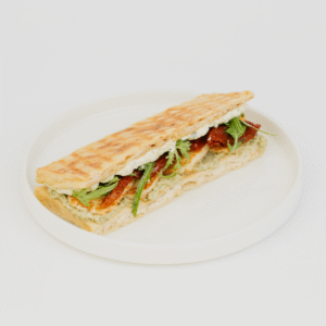 Halloumi and Sundried Tomato Sandwich